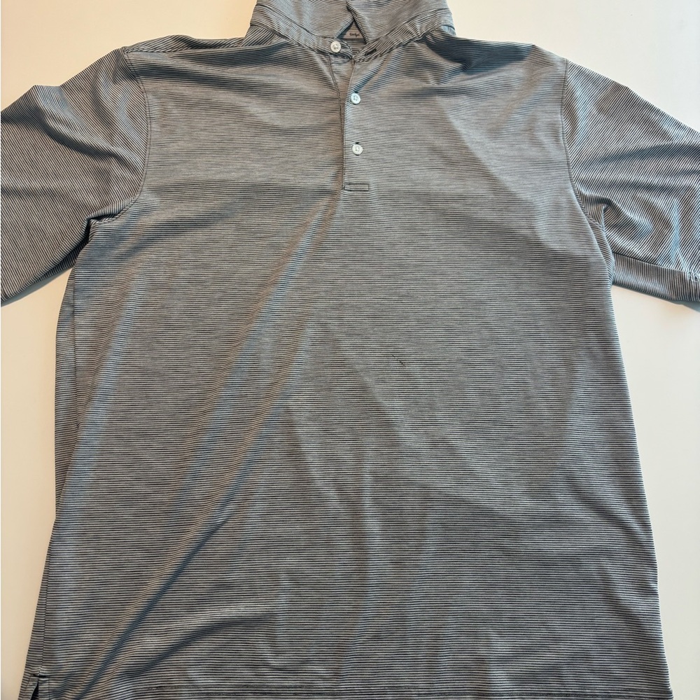 Men's Walter Hagan Subtle-Stripe Polo Shirt